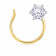 Mine Diamond Nosepin UINSP00097I-W