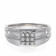 Mine Platinum Ring For Men UIRG04182