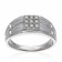 Mine Platinum Ring For Men UIRG04182