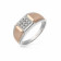 Mine Platinum Ring For Men UIRG05961