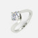 Mine Solitaire Platinum Ring Mount UIRG21009BP