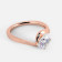 Mine Solitaire Rose Gold Ring Mount UIRG21009BR