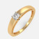 Mine Solitaire Yellow Gold Ring Mount UIRG21057EY