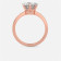 Mine Solitaire Rose Gold Ring Mount UIRG21653TR