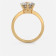 Mine Solitaire Yellow Gold Ring Mount UIRG21653TY