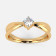 Mine Solitaire Yellow Gold Ring Mount UIRG21838Y