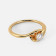 Mine Solitaire Yellow Gold Ring Mount UIRG45790GY