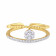 Mine Diamond Studded Broad Rings Gold Ring VKDRRGR00945