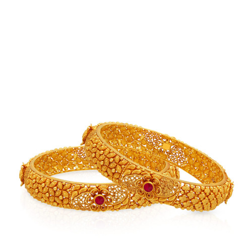 Divine Gold Bangle Set BSBG3367298