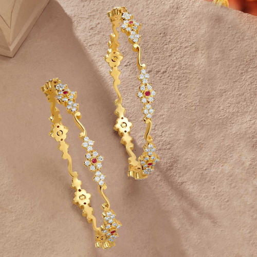 Mine Diamond Bangle Set BSMANGEN012BN8