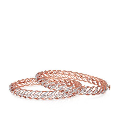 Mine Diamond Bangle Set BSMRGGEN621BN8