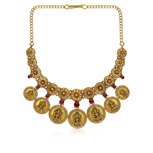 Divine Gold Necklace NKNGS53531