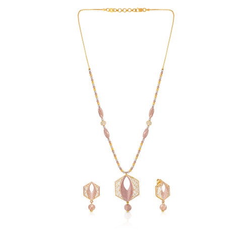 Malabar Gold Necklace Set NSNVNKBL5009