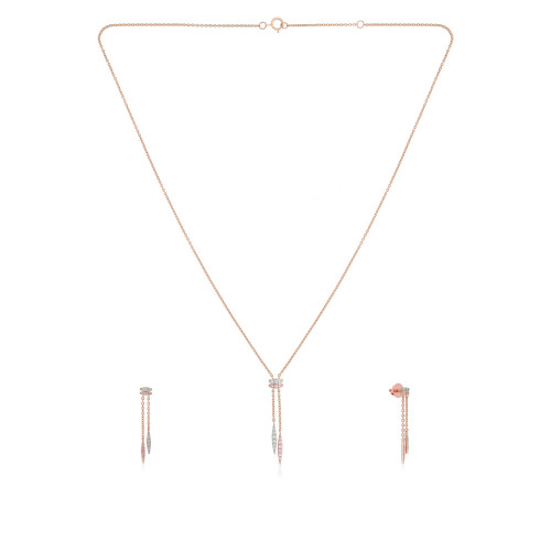 Mine Diamond Necklace Set NSMZOGEN002NK2