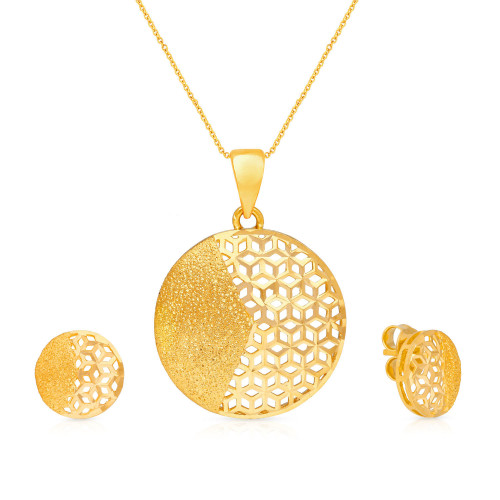 Malabar Gold Pendant Set PSNVPN005