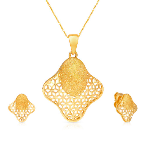 Malabar Gold Pendant Set PSNVPN009