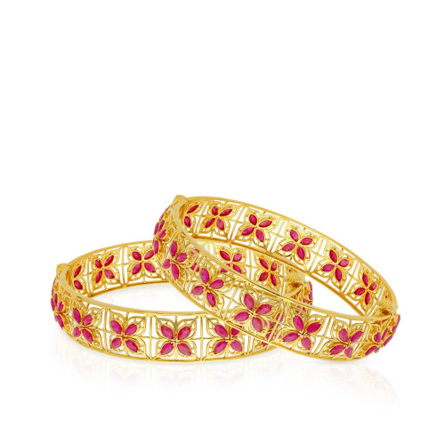 Precia Gemstone Bangle Set BSPRGGEN109BN8