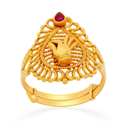 Divine Gold Ring FRNTA10017
