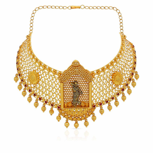 Divine Gold Necklace NKNTA10129