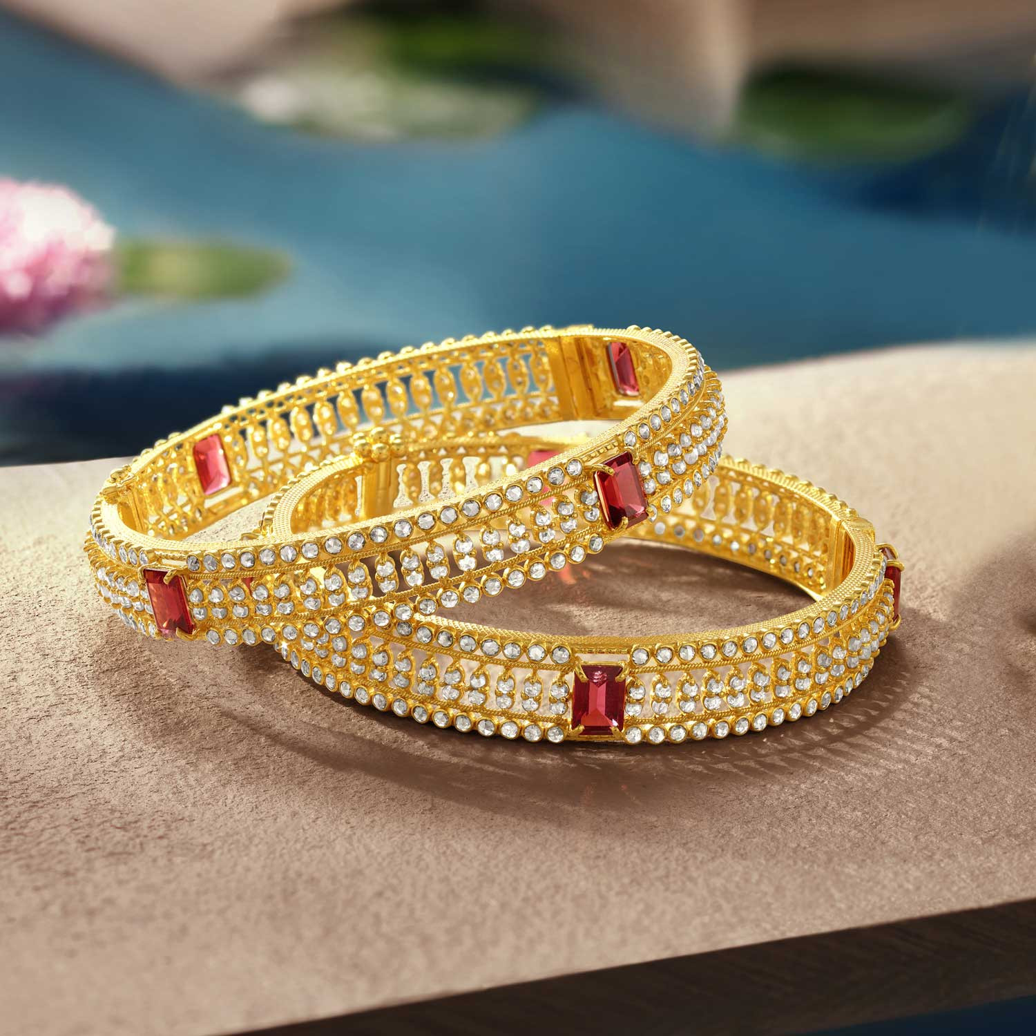 Malabar diamond bangles with price shop