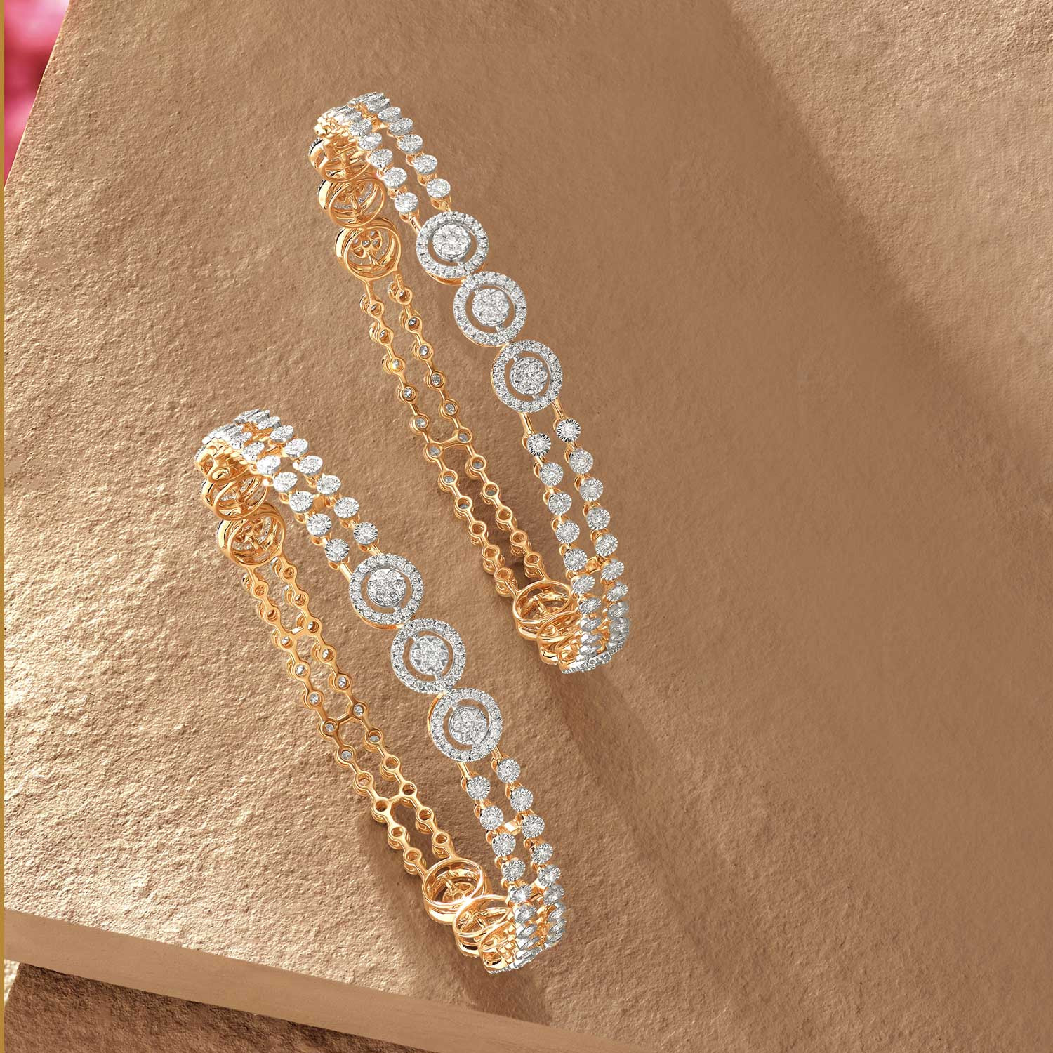Malabar diamond bangles deals