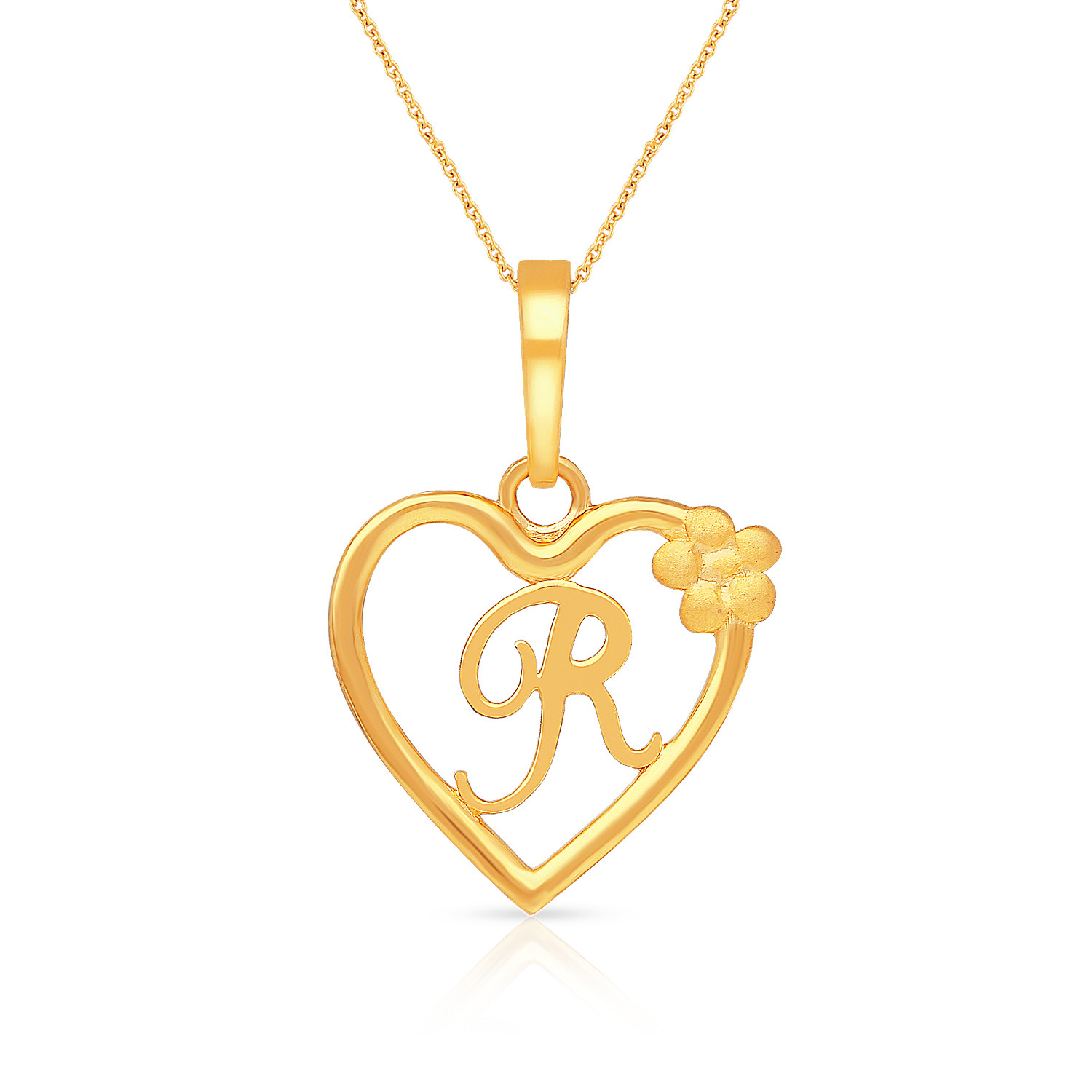 Malabar Gold Pendant DZPNLTPL01 FLR