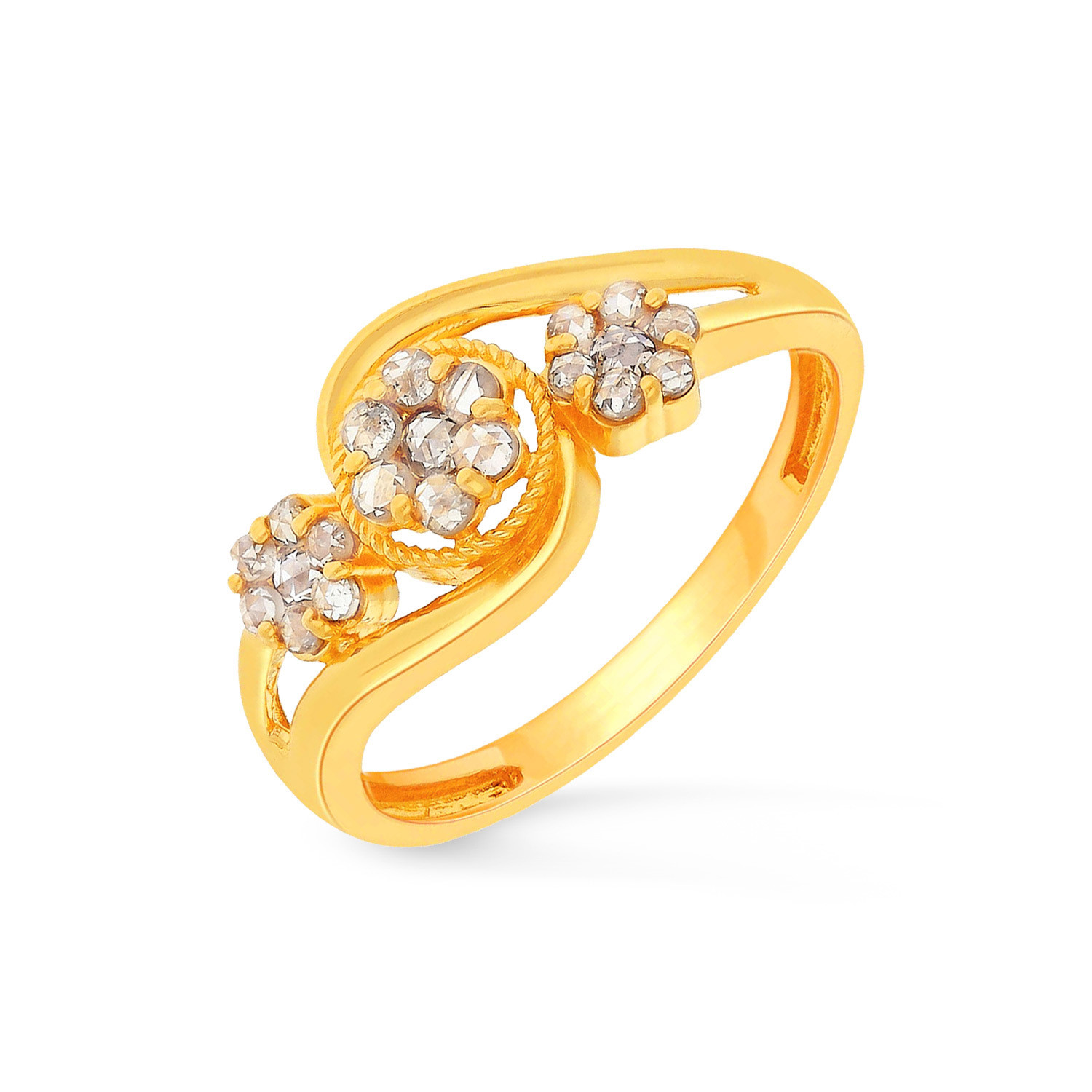 Uncut diamond clearance ring malabar gold