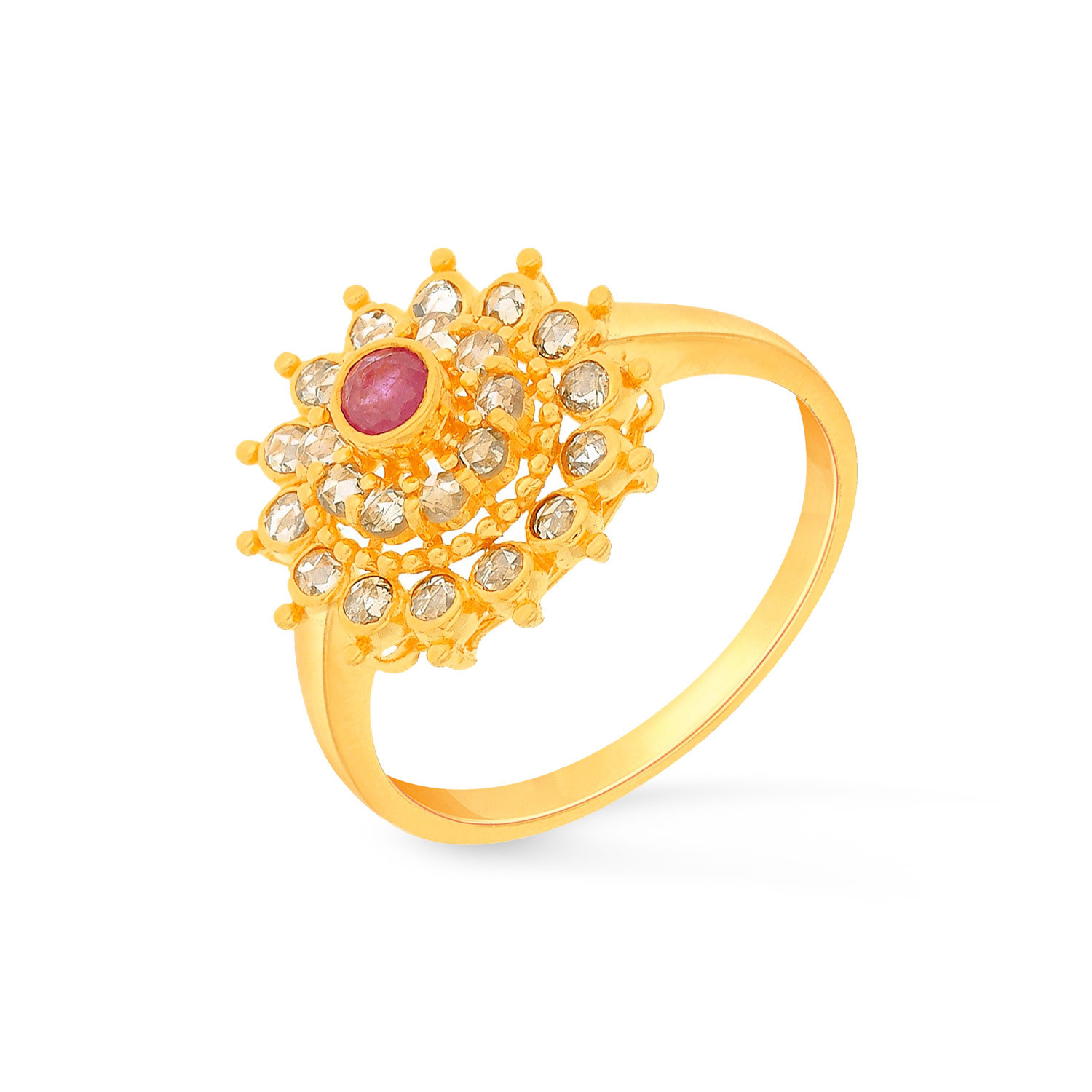 Uncut diamond clearance ring malabar gold