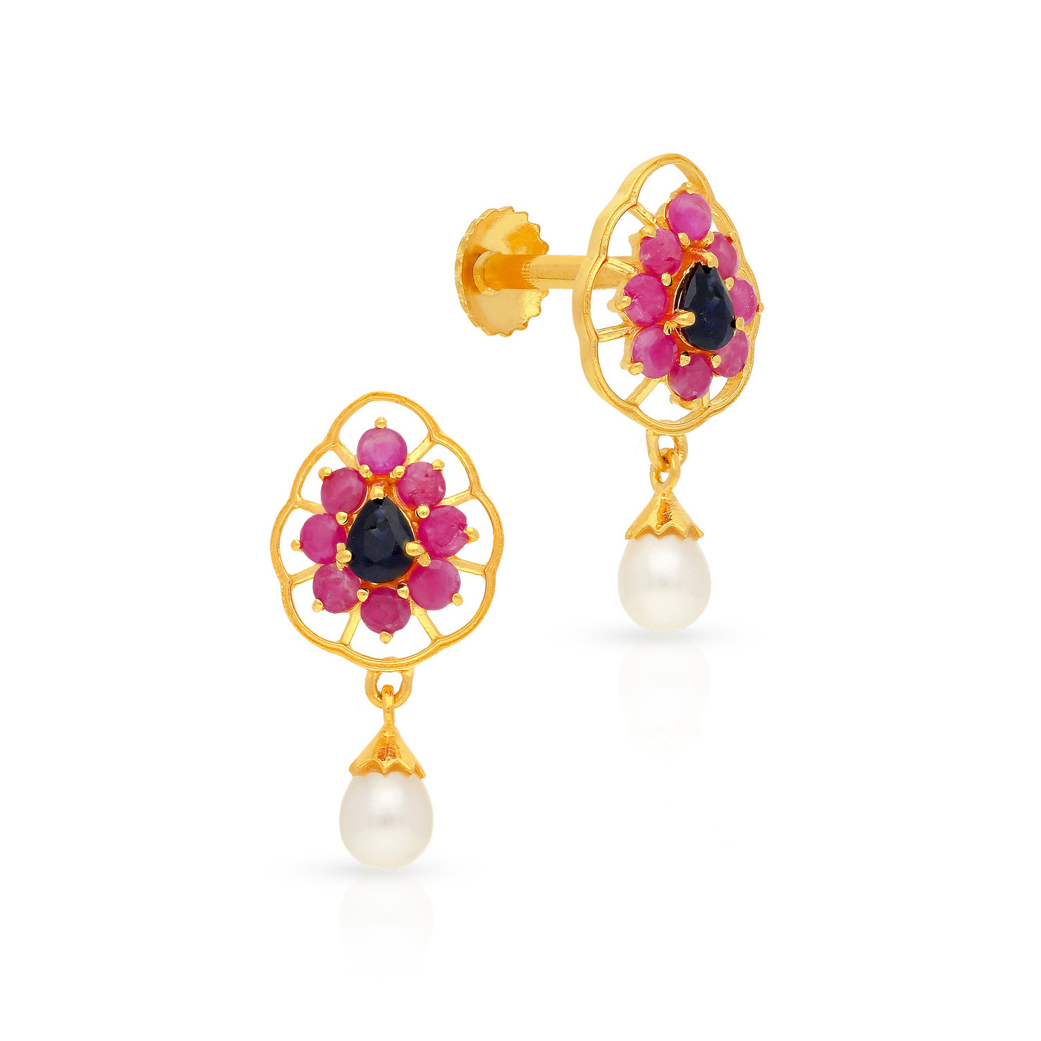 Malabar earrings design on sale