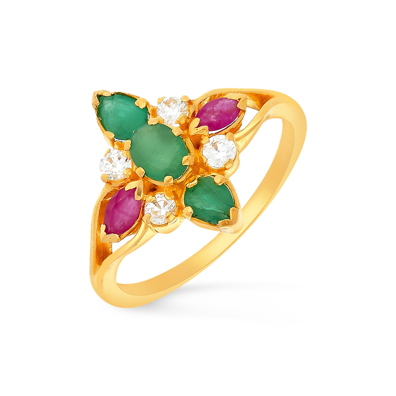 Buy Precia Gemstone Ring PGNFNC989RN1 for Women Online | Malabar Gold &  Diamonds