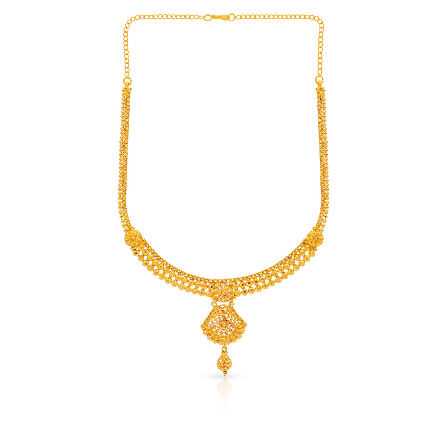 Malabar gold necklace with weight deals
