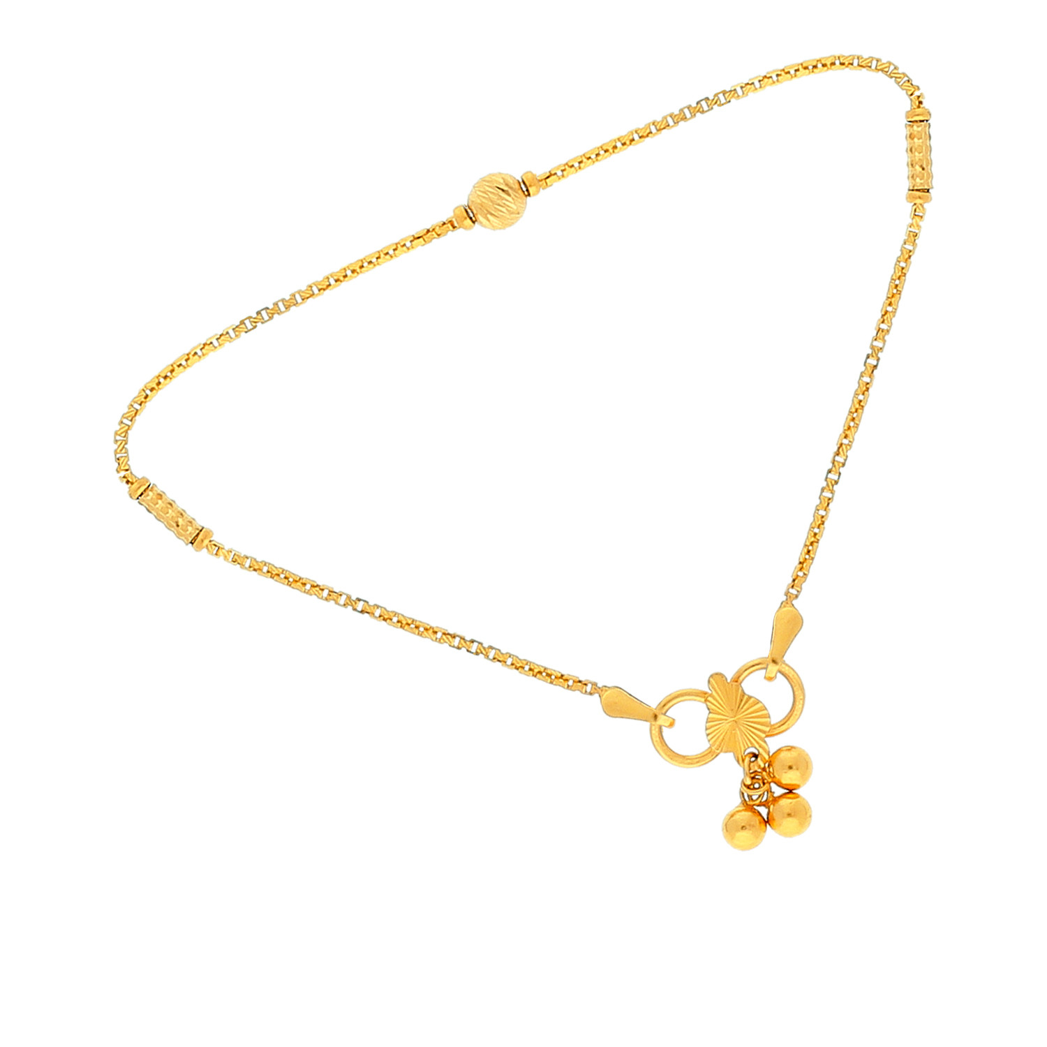 916 gold online anklet designs