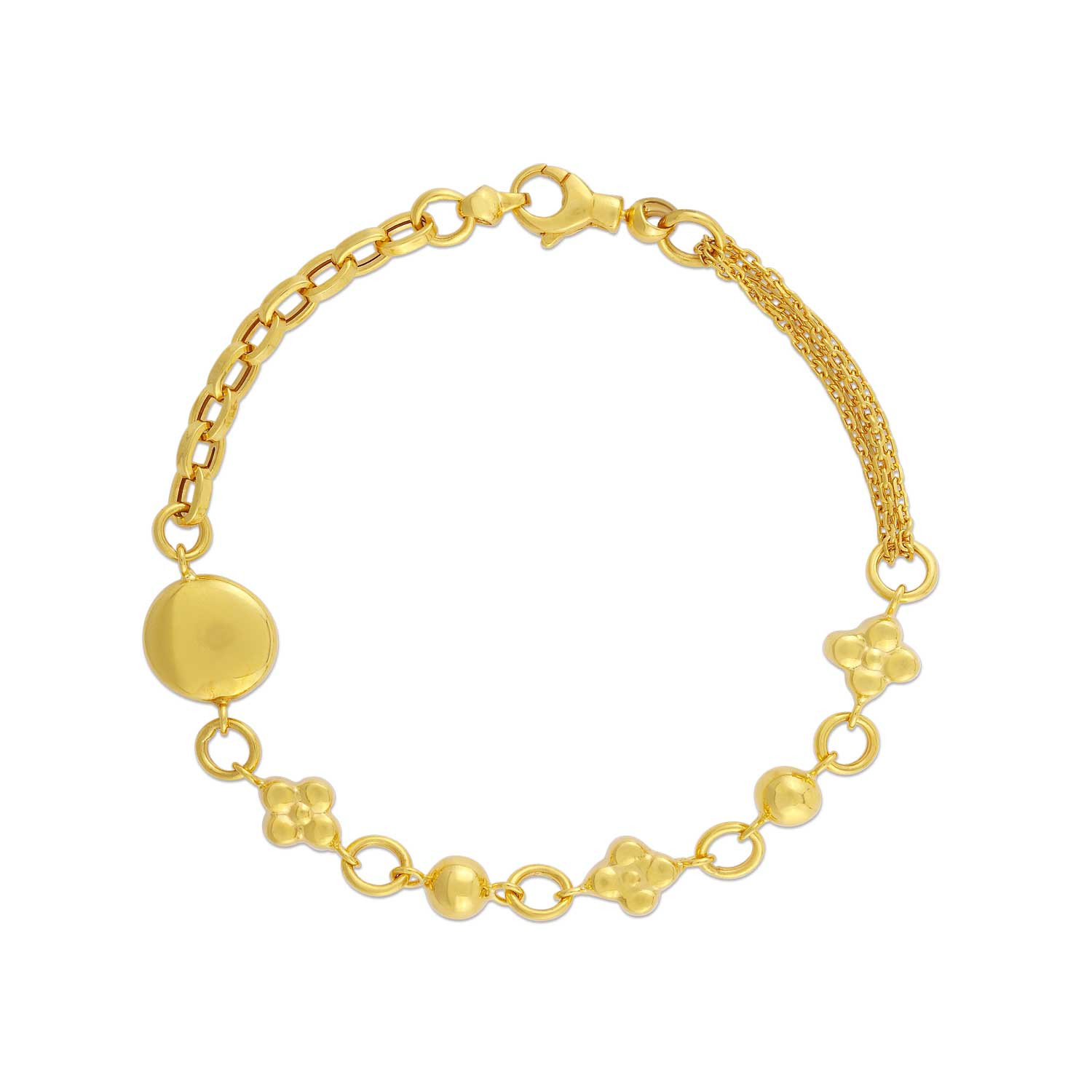 Buy Malabar Gold Bracelet BL061671 for Women Online | Malabar Gold ...