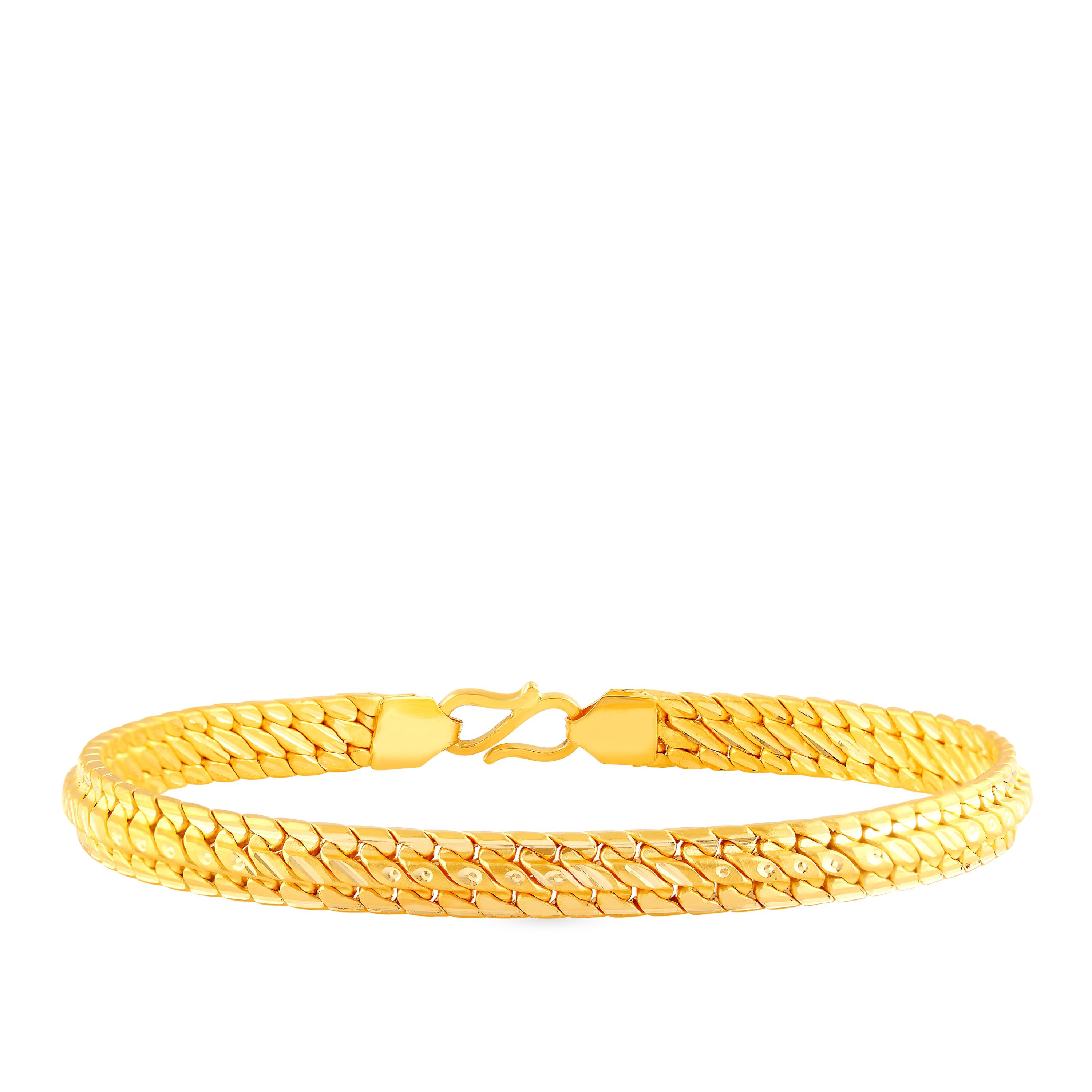 Buy Yellow Gold Bracelets  Bangles for Women by Malabar Gold  Diamonds  Online  Ajiocom