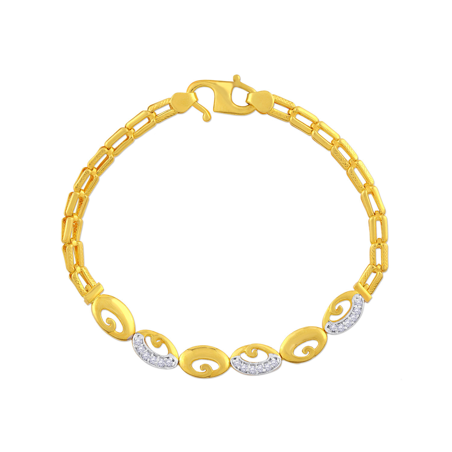 Buy Malabar Gold Bracelet BL635318 for Women Online | Malabar Gold ...