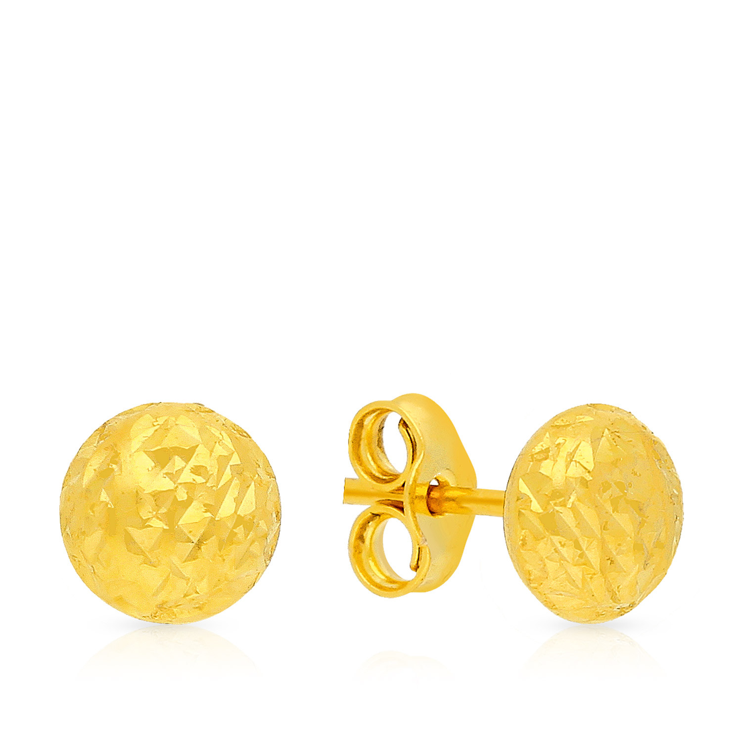 Malabar gold 2025 stud earrings