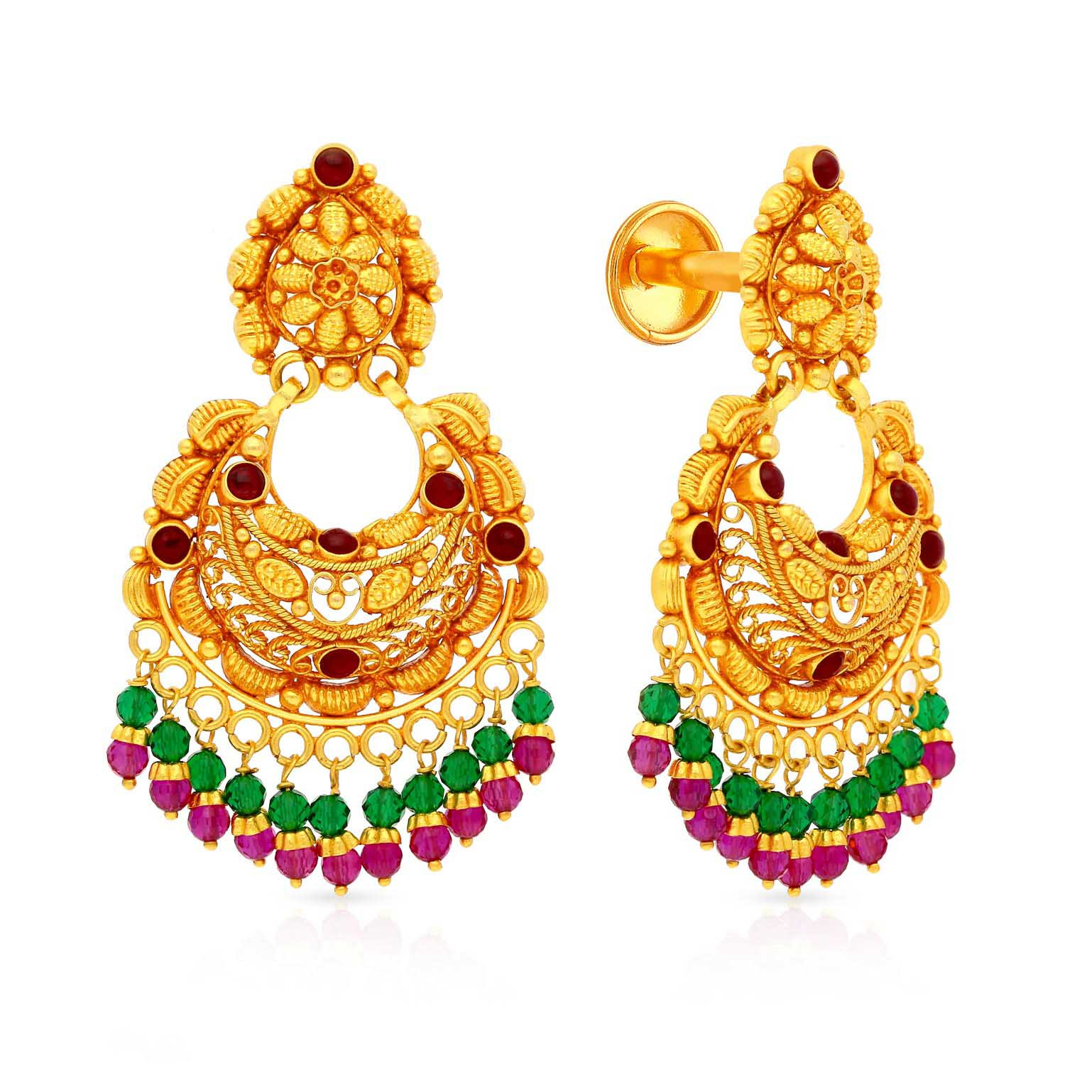 Top 121+ lalitha jewellery gold earrings models latest seven.edu.vn
