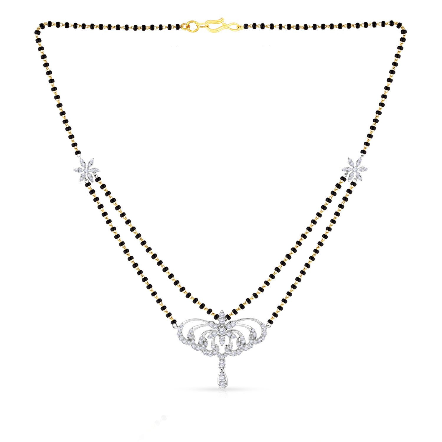 Malabar hot sale diamond mangalsutra