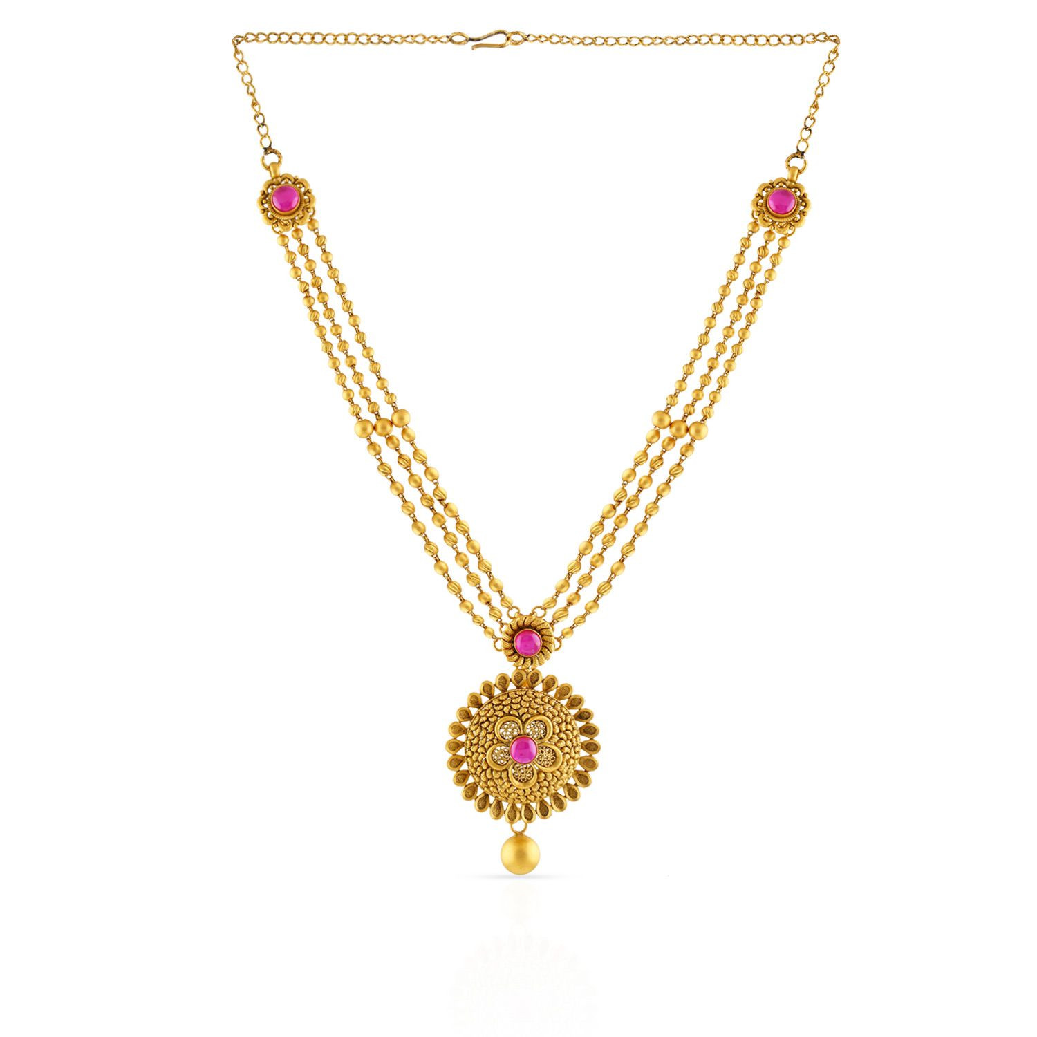 Buy Malabar Gold Necklace NK157584 For Women Online | Malabar Gold ...