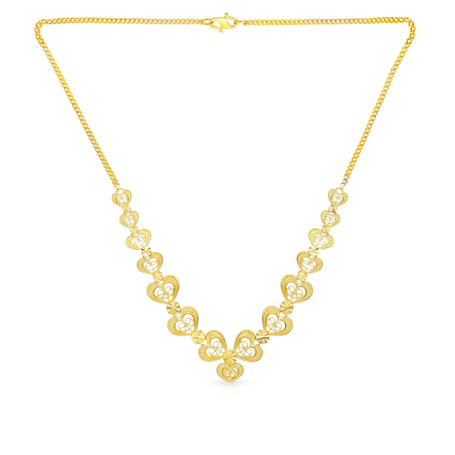 Buy Malabar Gold Necklace NK699319 for Women Online | Malabar Gold ...
