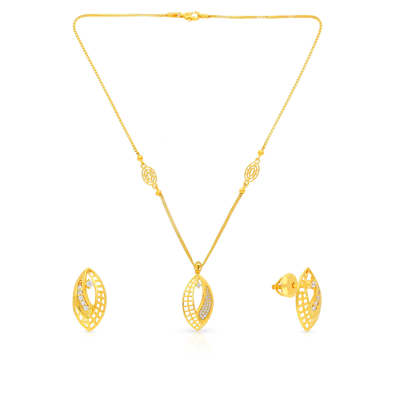 malabar gold chain set