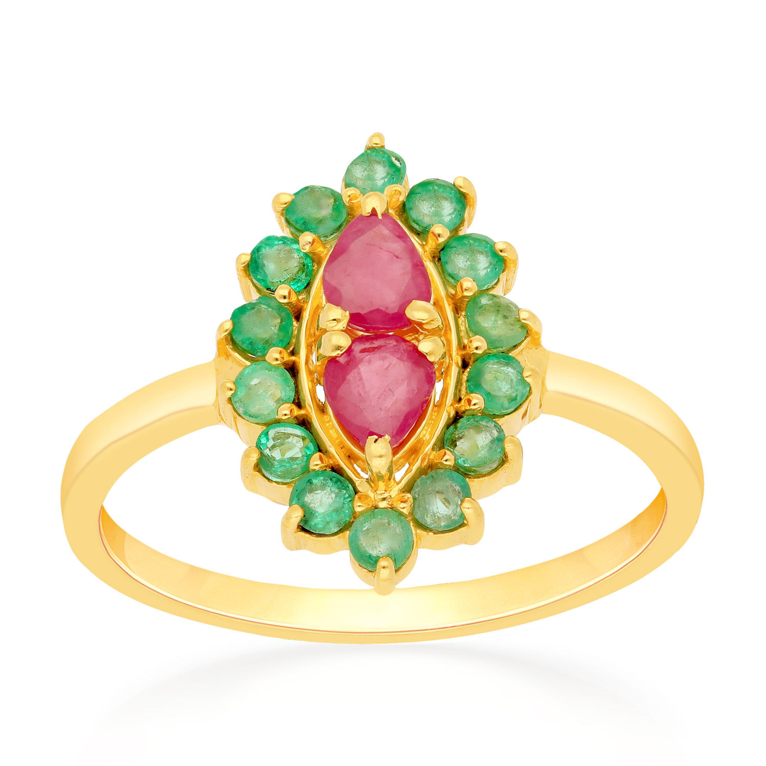 Natural Polki & Red Ruby Gemstone Ring Flower Ring Statement Ring  Engagement Ring Vintage Ring Anniversary Gifts Wedding Ring - Etsy