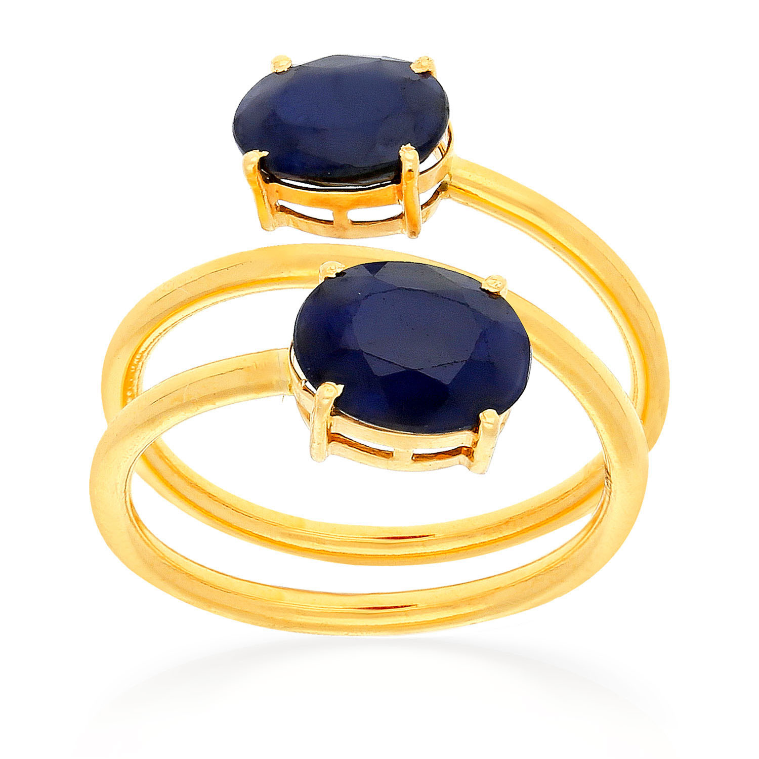 Blue sapphire ring malabar gold 2025