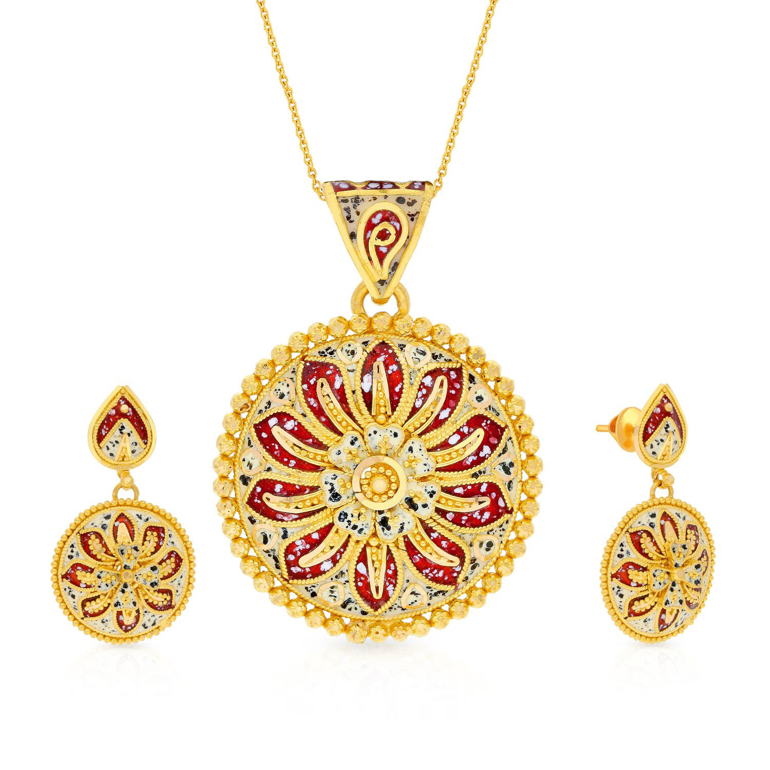 Malabar sales gold pendant