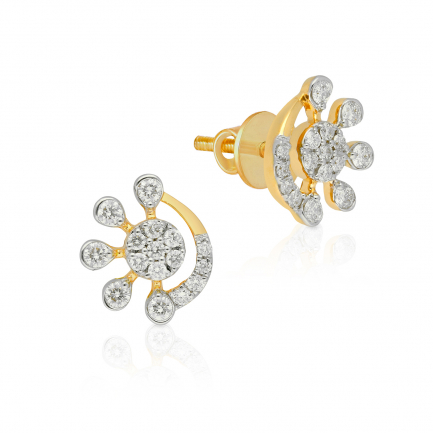 Mine Diamond Earring MRGGEN347ER1 Mine Diamond Earring MRGGEN347ER1