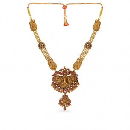 Vijaya Nagara Dynasty Divine Gold Necklace NEDIBVA001