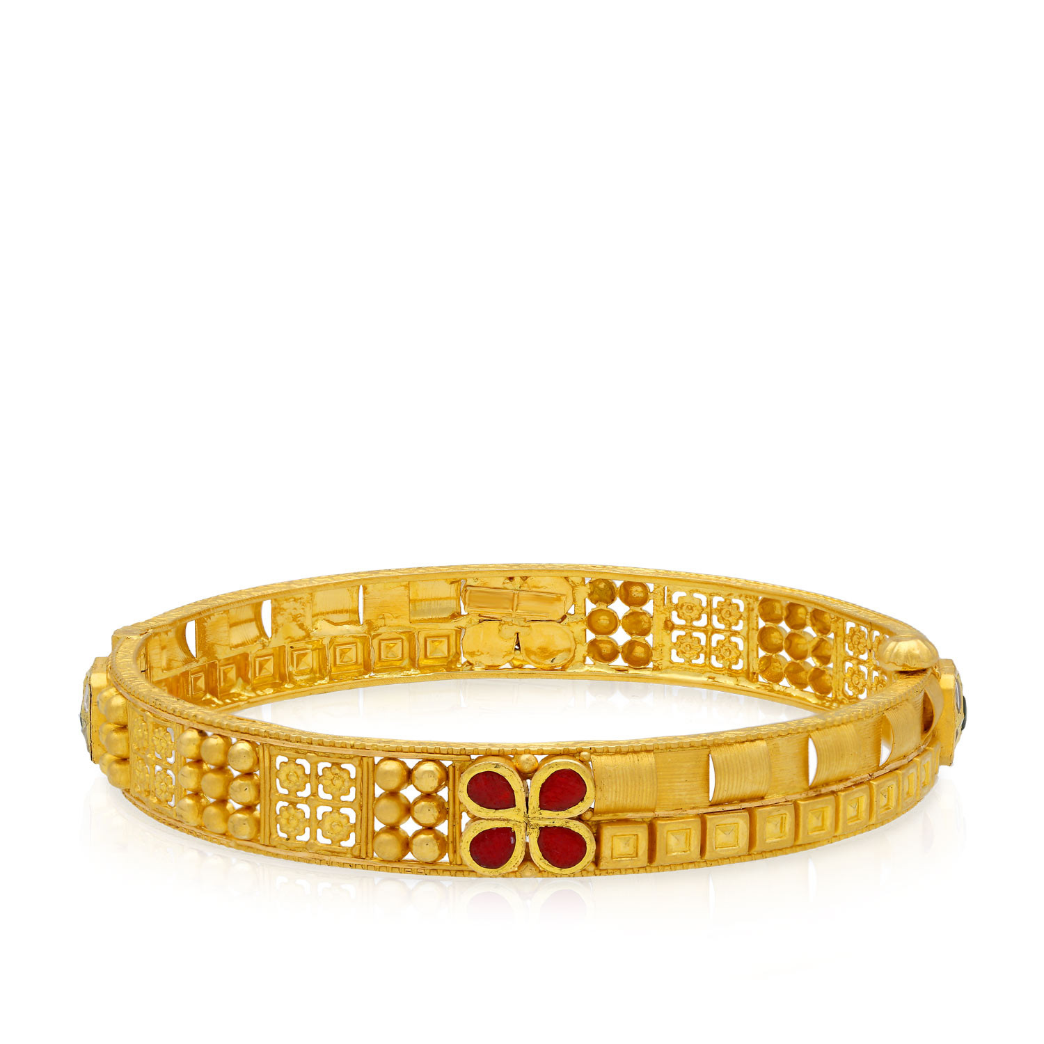 Ethnix Gold Bangle BNANC40431