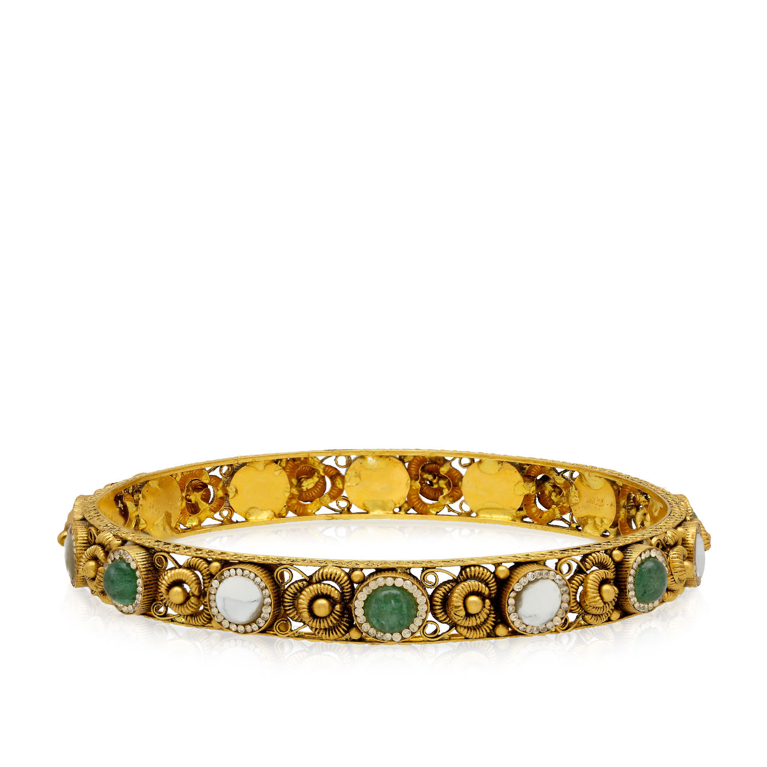 Ethnix Gold Bangle BNANC41502