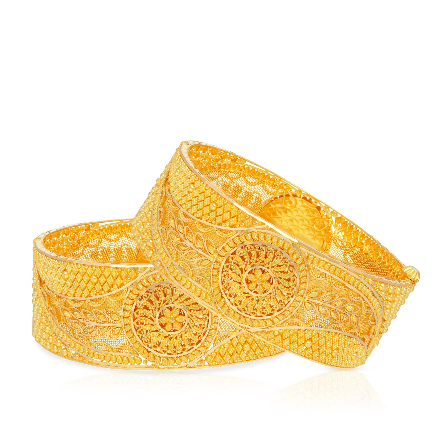 Malabar Gold Bangle Set BSBNCOS15058