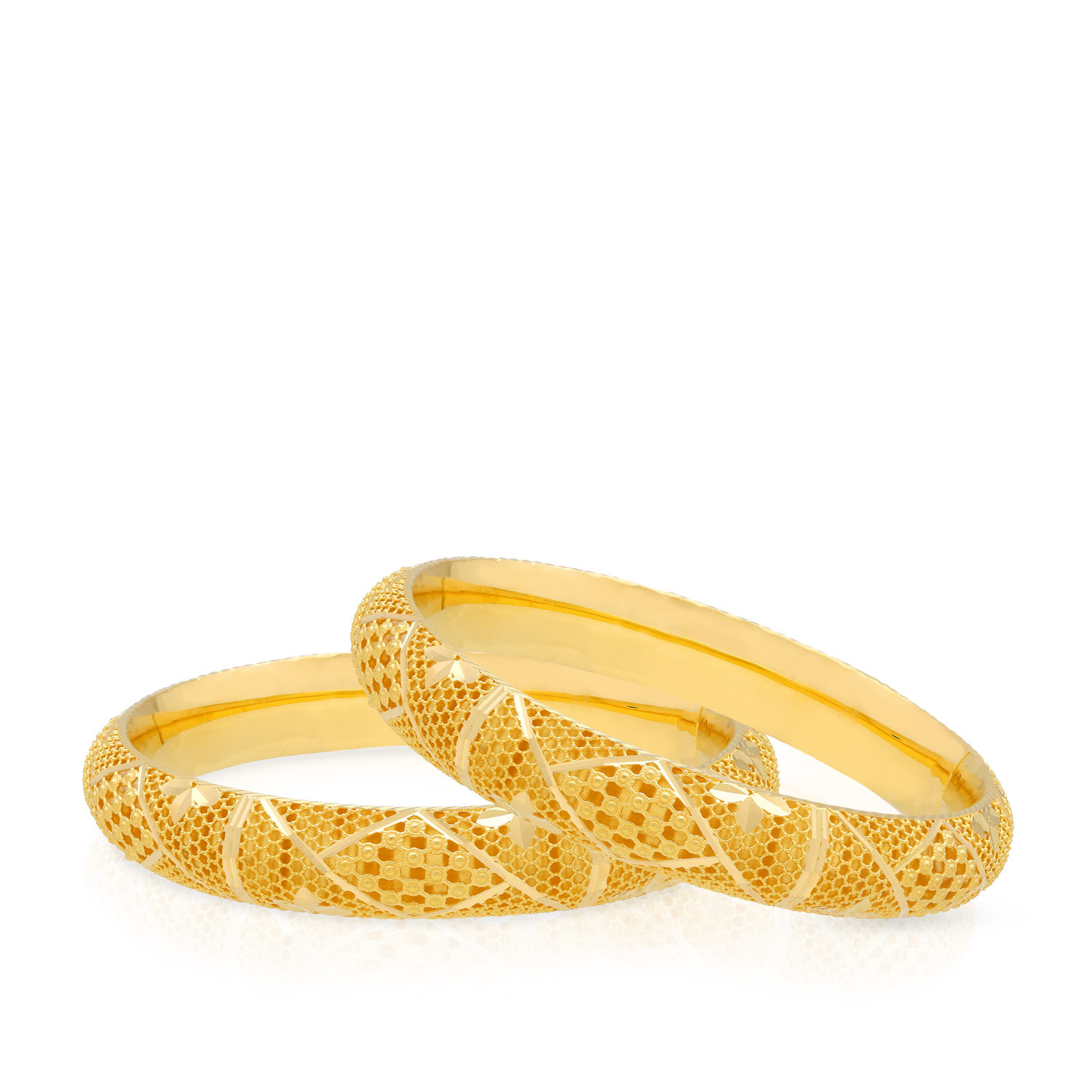 Malabar Gold Bangle Set BSEMBNCSPL329